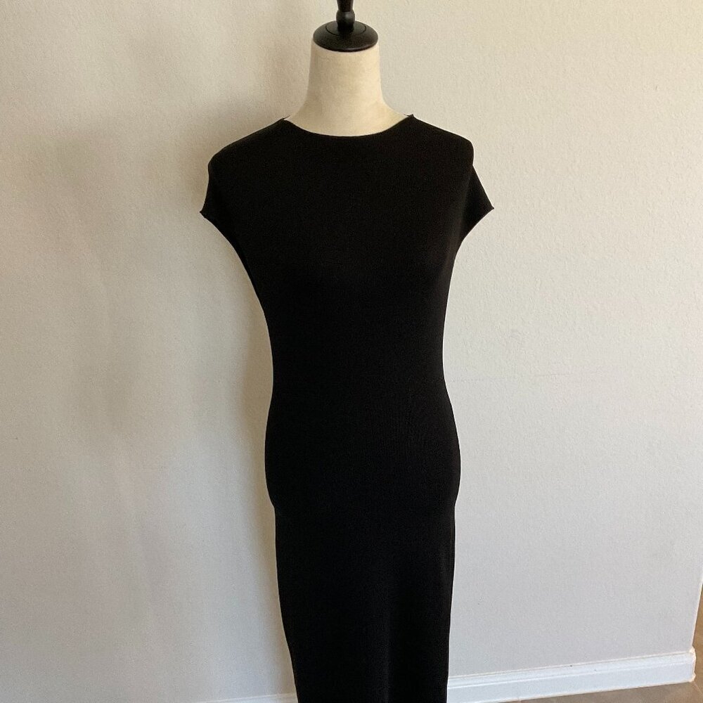Zara Women's long  Black Dress